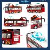 Mô hình xe buýt đồ chơi 2 tầng City Tour Ty model