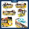 Mô hình xe buýt đồ chơi 2 tầng City Tour Ty model