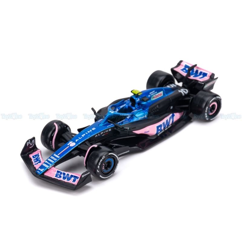Mô hình xe F1 BWT Alpine Team A523 2023 1:43 BBURAGO
