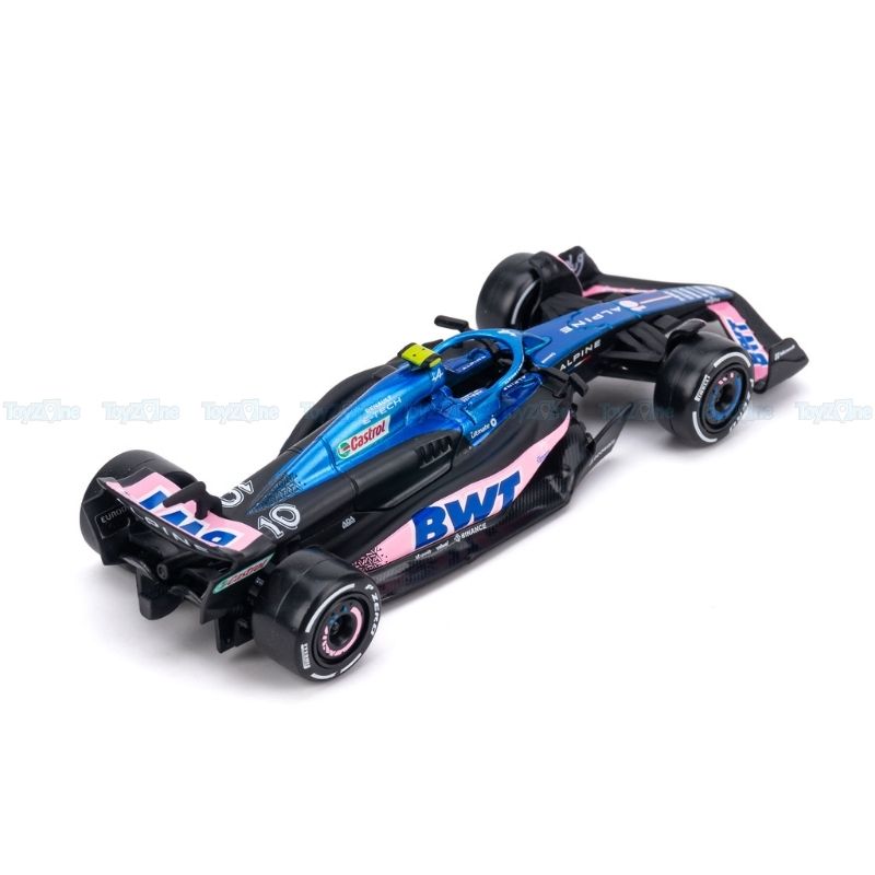 Mô hình xe F1 BWT Alpine Team A523 2023 1:43 BBURAGO