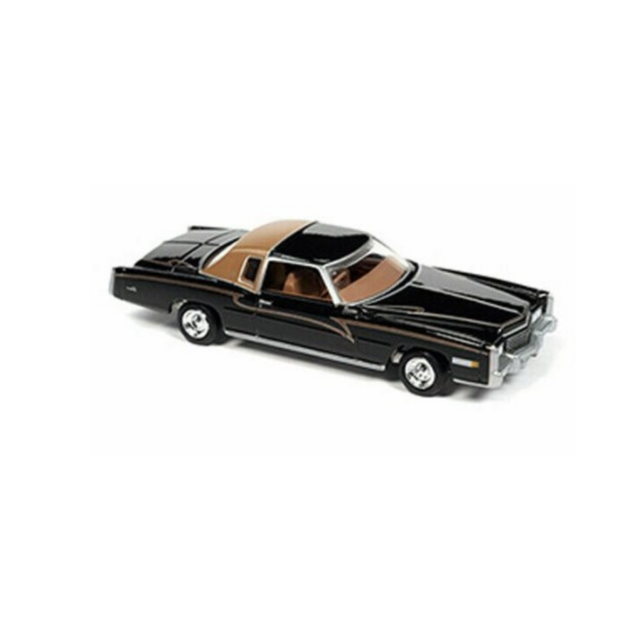 Mô hình xe Cadillac 1975 Eldorado Low Rider 1:64 Autoworld