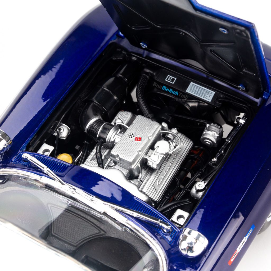 Mô hình xe cảnh sát Chevrolet Corvette 1965 Police 1:18 Maisto (5)