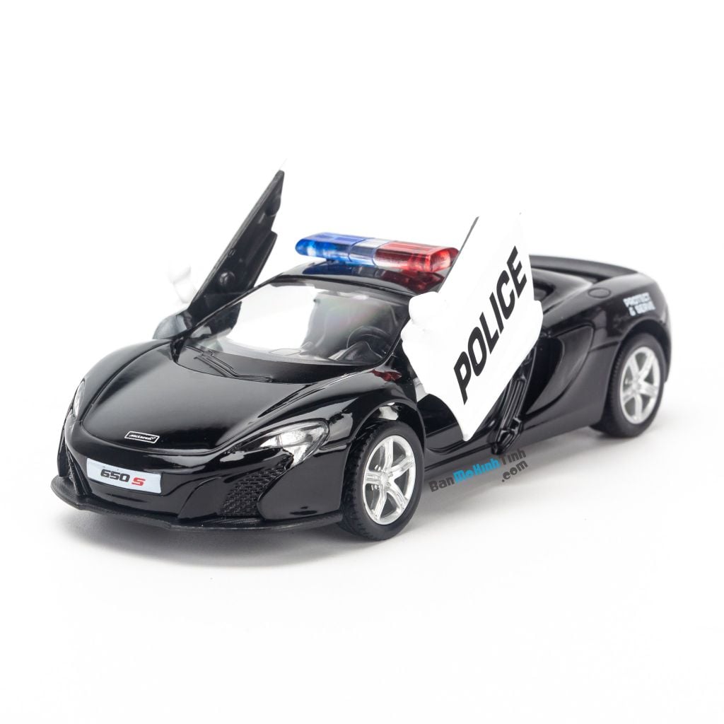 Mô hình xe cảnh sát Mclaren 650S Police 1:36 Uni (4)