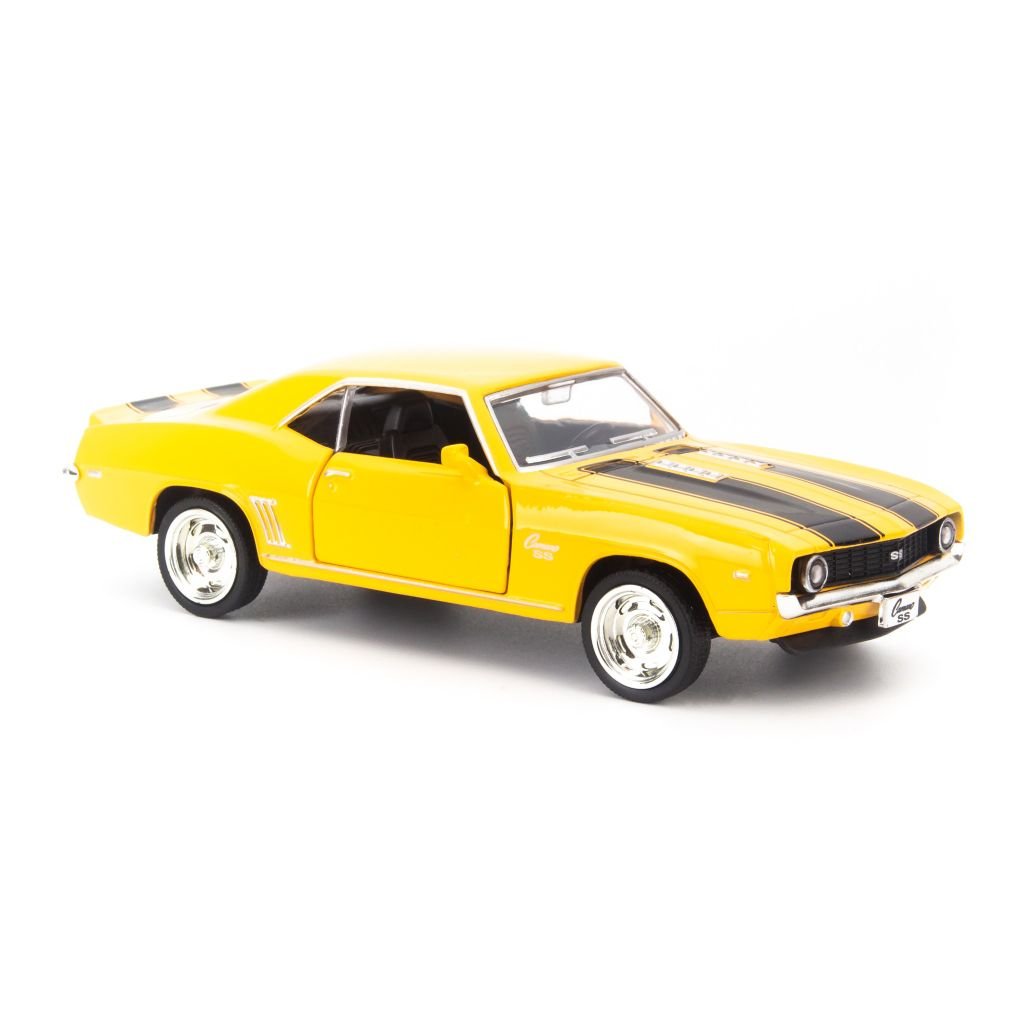 Mô hình xe Chevrolet Camaro SS 1969 1:36 UNI Yellow