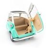 Mô hình xe cổ BMW Isetta 1:18 Welly Aquamarine (3)
