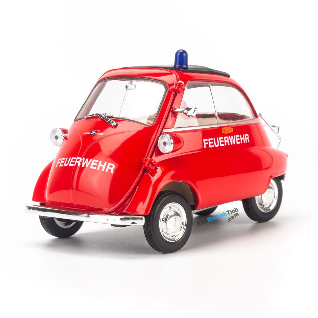 Mô hình xe cổ BMW Isetta 1:18 Welly Fire (1)