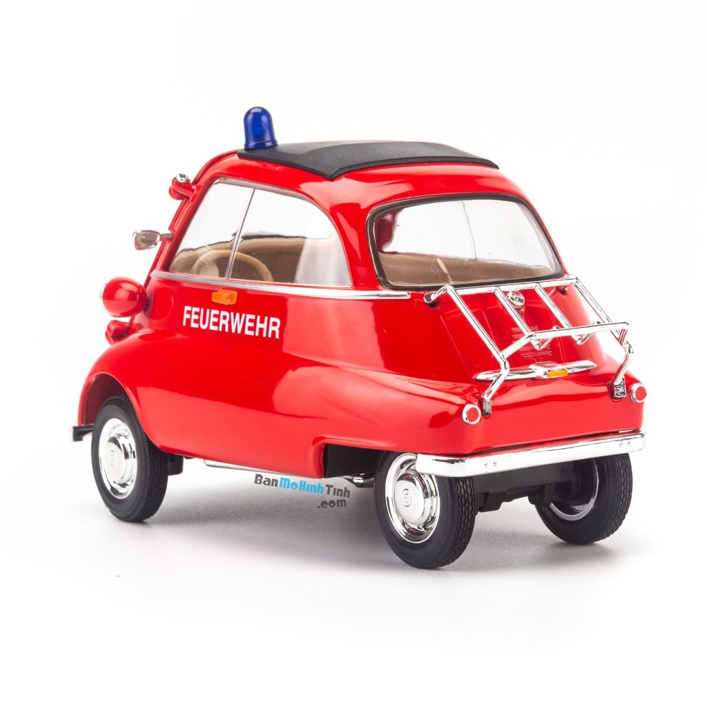 Mô hình xe cổ BMW Isetta 1:18 Welly Fire (2)