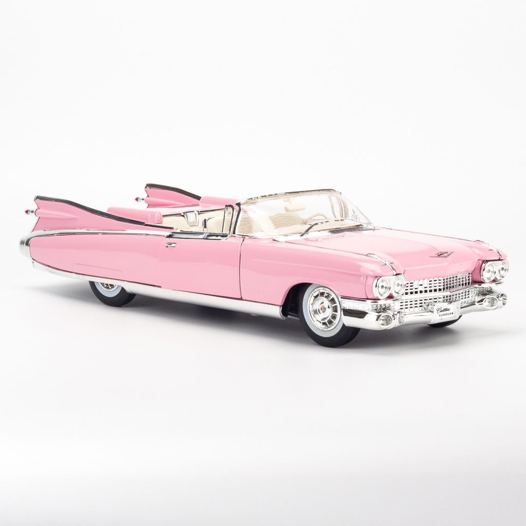 Mô hình xe cổ Cadillac Eldorado Biarritz 1959 1:18 Maisto Pink