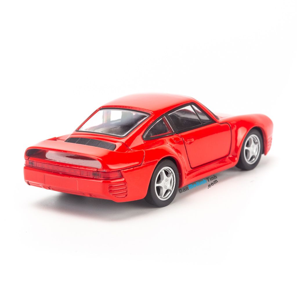 Mô hình xe cổ Porsche 959 1986 1:36 Welly Red (2)