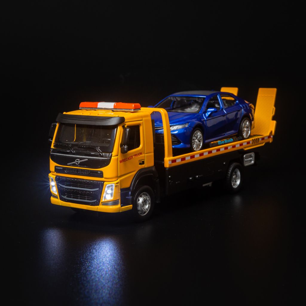  Mô hình xe cứu hộ đồ chơi Volvo 1:36 Caipo 