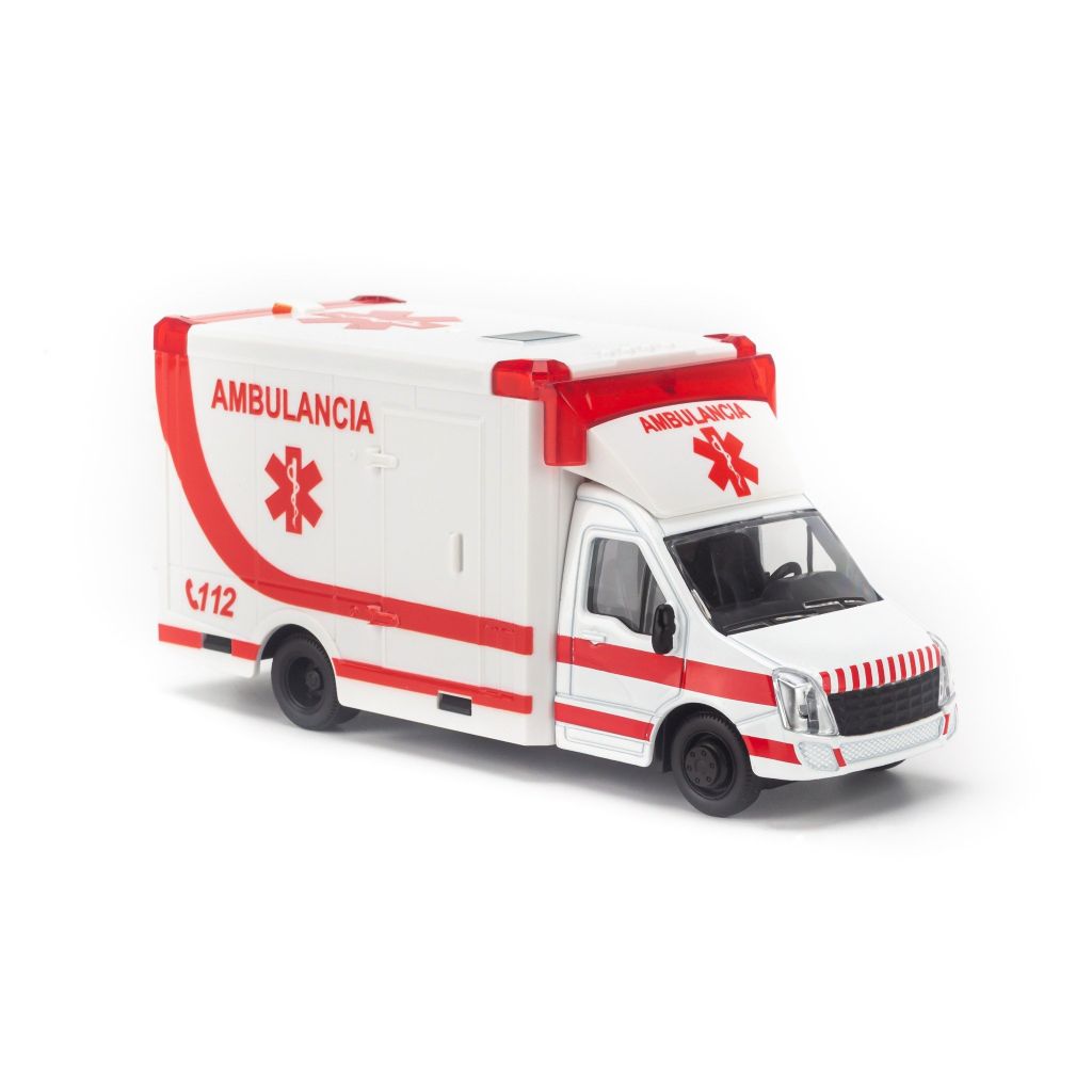 Đồ chơi mô hình Xe cứu thương Ambulance Mercedes Benz tỉ lệ 136 bằng hợp  kim MX115  Hàng Tốt Giá Gốc