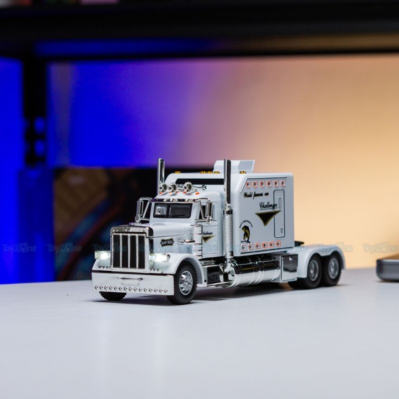 Mô hình xe đầu kéo Peterbilt 389 1:24 Hongsen