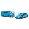 Mô hình xe Design Elite Transport - VW Van + Beetle 1:24 Maisto Blue (6)