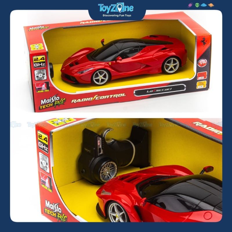 Mô hình xe điều khiển Ferrari LaFerrari RC 1:14 Maisto
