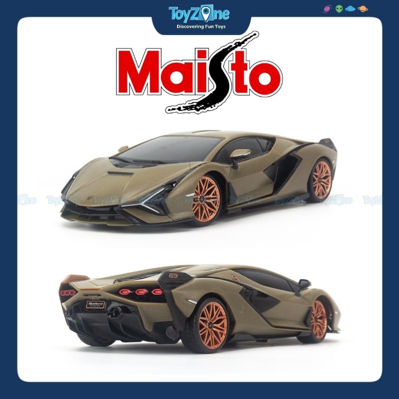 Mô hình xe điều khiển Lamborghini Sian FKP 37 1:24 Maisto