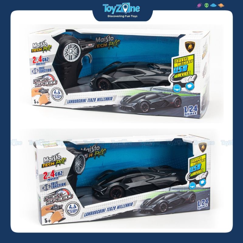 Mô hình xe điều khiển Lamborghini Terzo Millennio 1:24 Maisto