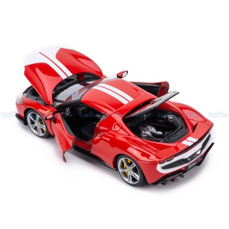 Mô hình xe Ferrari 296 GTB Assetto Fiorano 1:18 BBURAGO