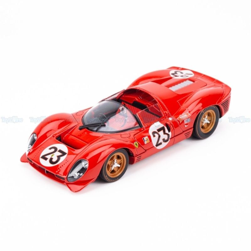 Mô hình xe Ferrari 330 P4 Daytona 1967 1:24 BBURAGO