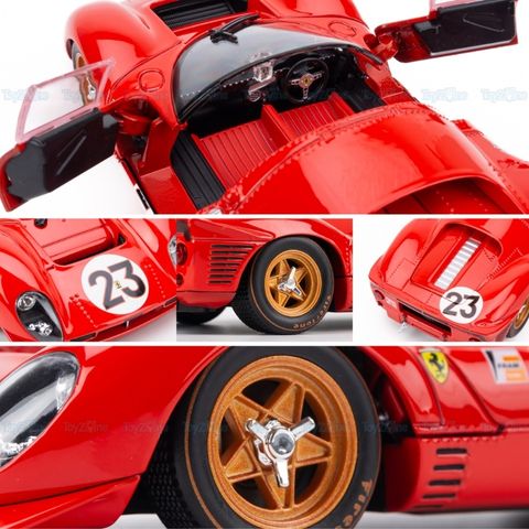 Fujimi Ferrari 330 P4 Bburago 1:24 Ferrari 330 P4 Daytona 1967 Die