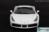 Mô hình xe Ferrari 488 GTB White 1:18 Bburago