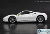 Mô hình xe Ferrari 488 GTB White 1:18 Bburago