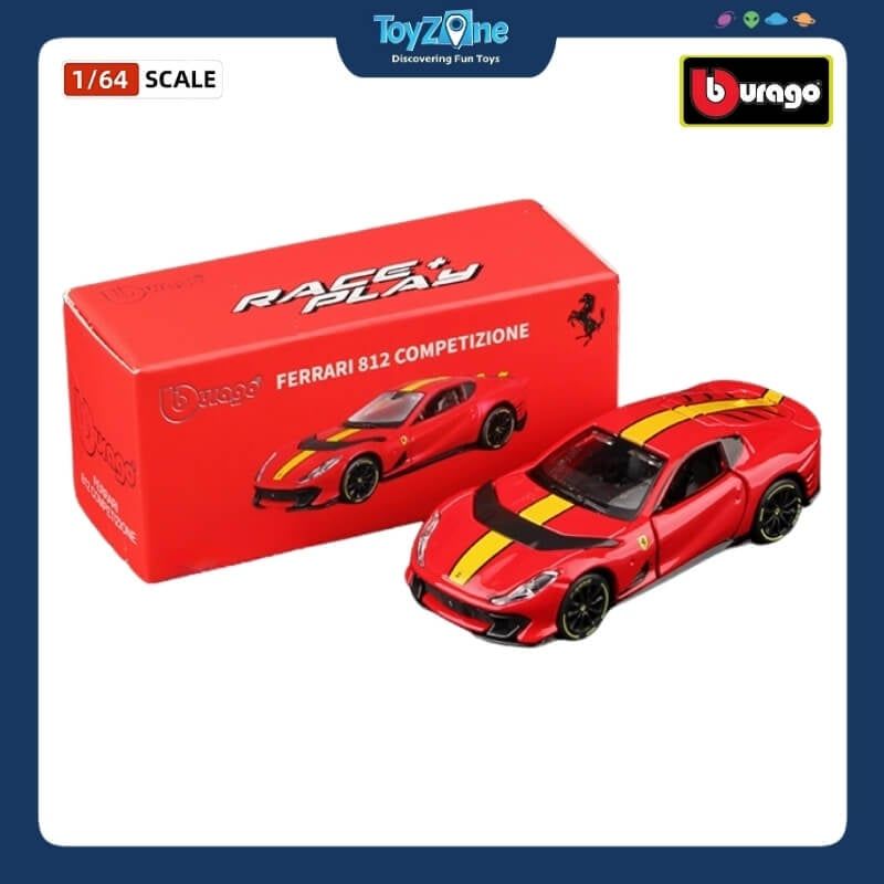 Mô hình xe Ferrari 812 Competizione Hardcover 1:64 Bburago