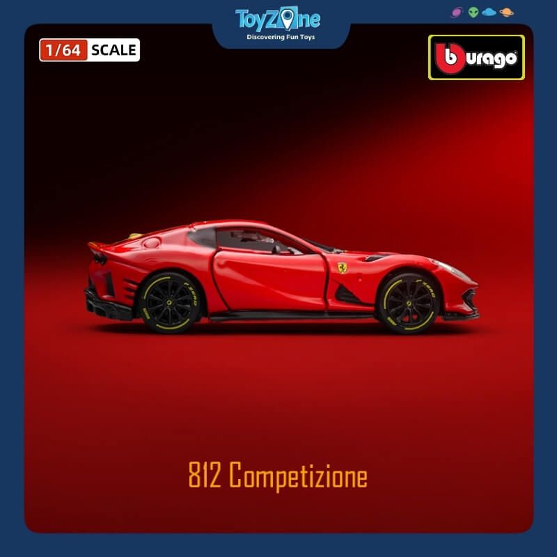 Mô hình xe Ferrari 812 Competizione Hardcover 1:64 Bburago