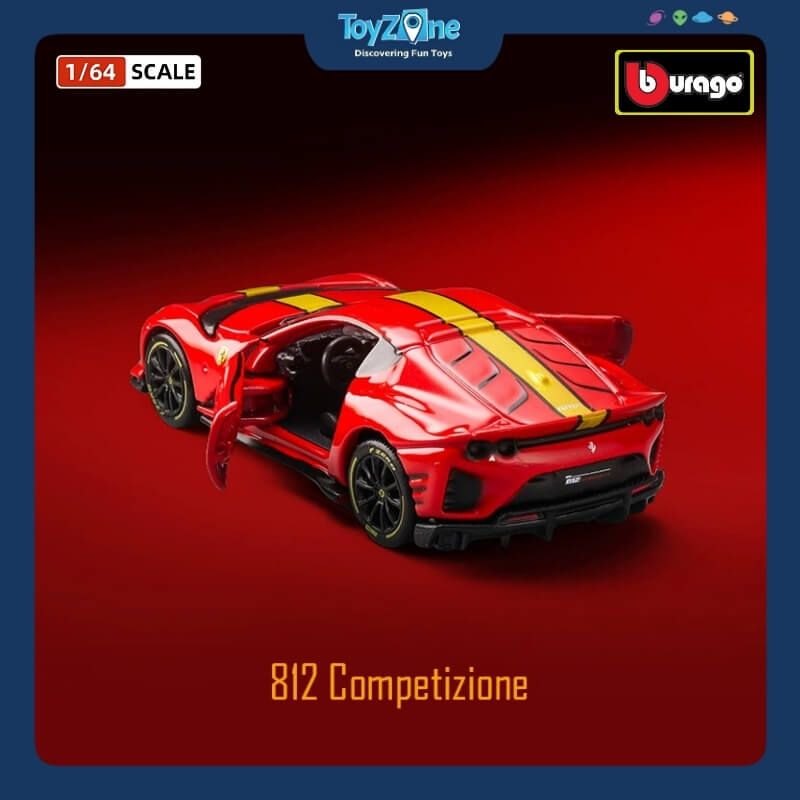 Mô hình xe Ferrari 812 Competizione Hardcover 1:64 Bburago