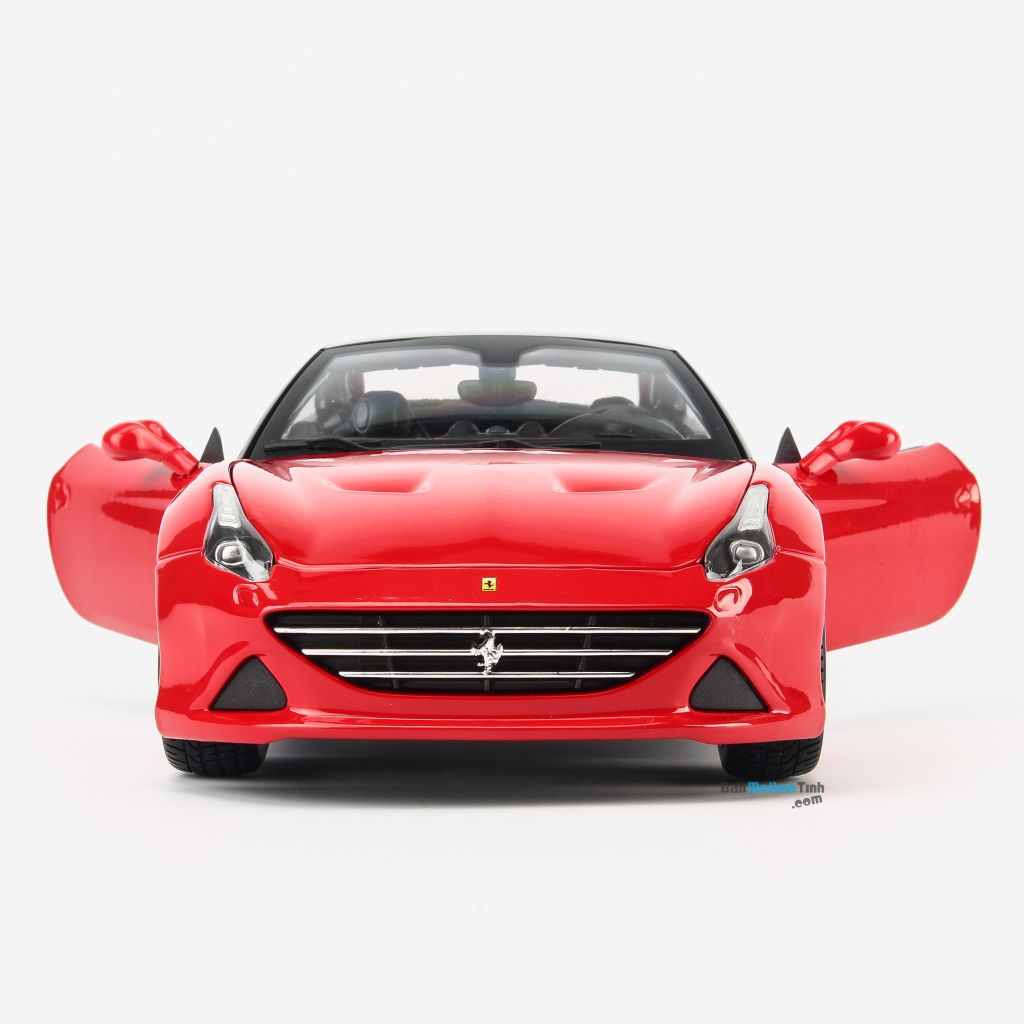 Mô hình xe Ferrari California T - Closed Top 1:18 Bburago Red (5)