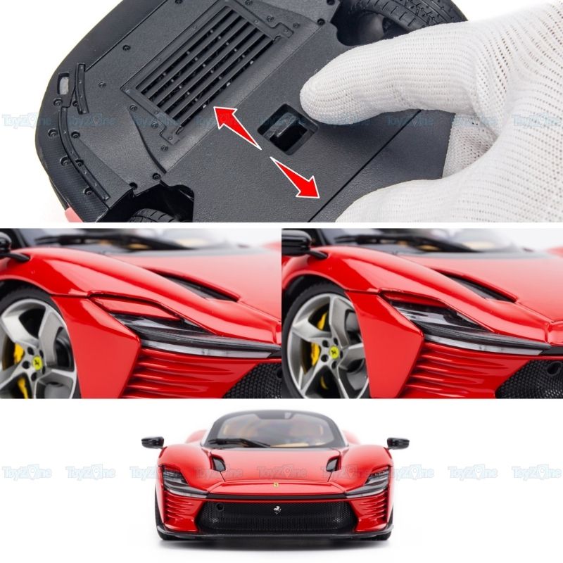 Mô hình xe Ferrari Daytona SP3 1:18 BBURAGO