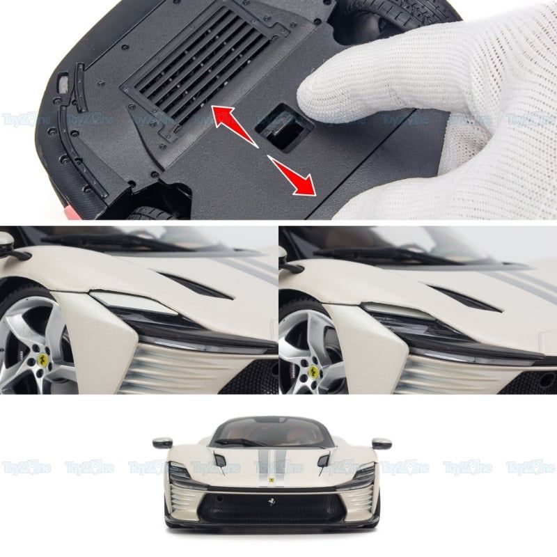 Mô hình xe Ferrari Daytona SP3 1:18 BBURAGO