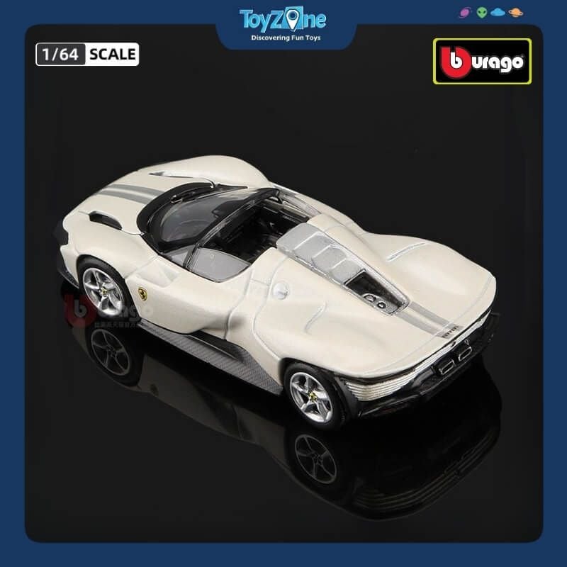 Mô hình xe Ferrari Daytona SP3 Hardcover 1:64 Bburago