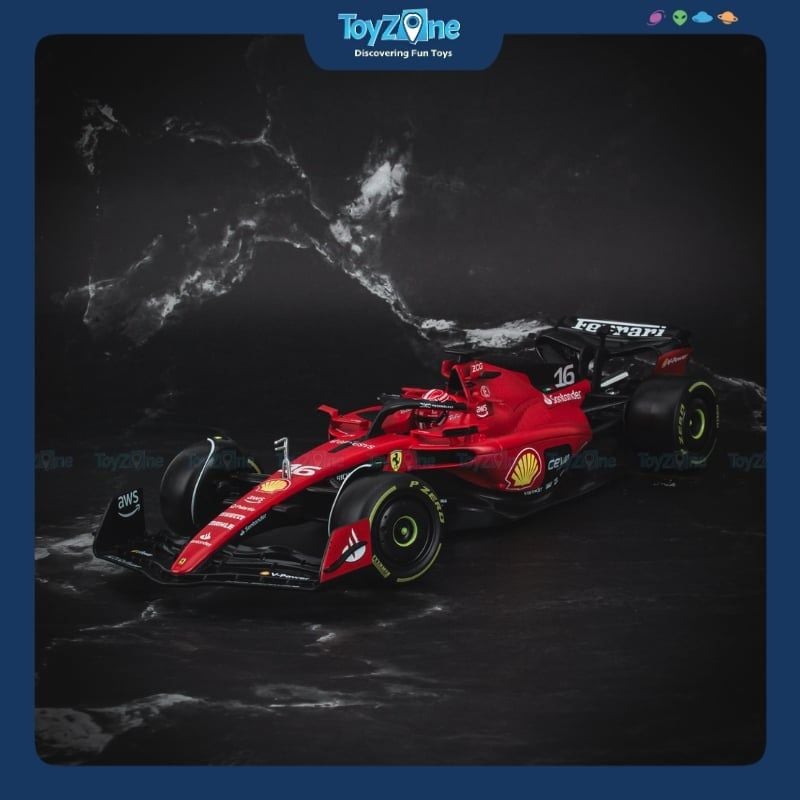 Mô hình xe Ferrari F1 SF-23 2023 1:18 Bburago