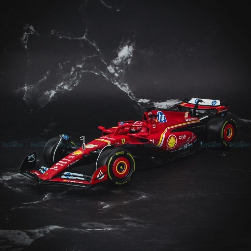 Mô hình xe Ferrari F1 SF-24 1:18 BBURAGO