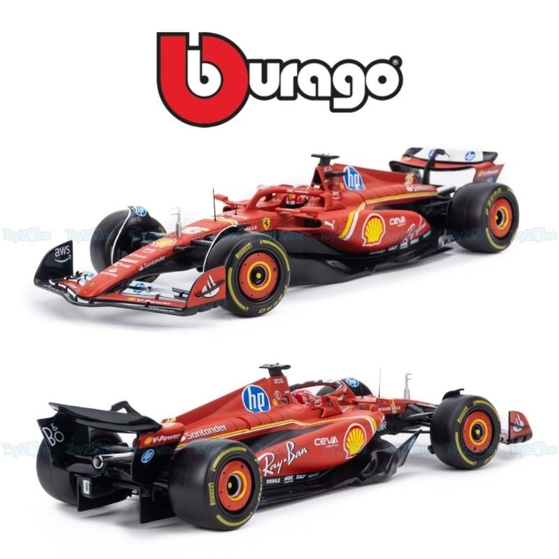Mô hình xe Ferrari F1 SF-24 1:18 BBURAGO