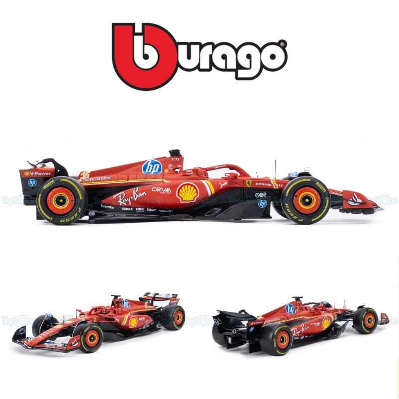 Mô hình xe Ferrari F1 SF-24 1:18 BBURAGO