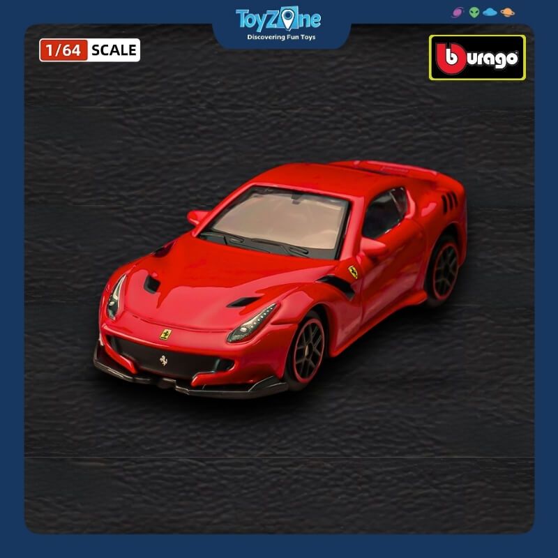 Mô hình xe Ferrari F12 TDF Hardcover 1:64 Bburago