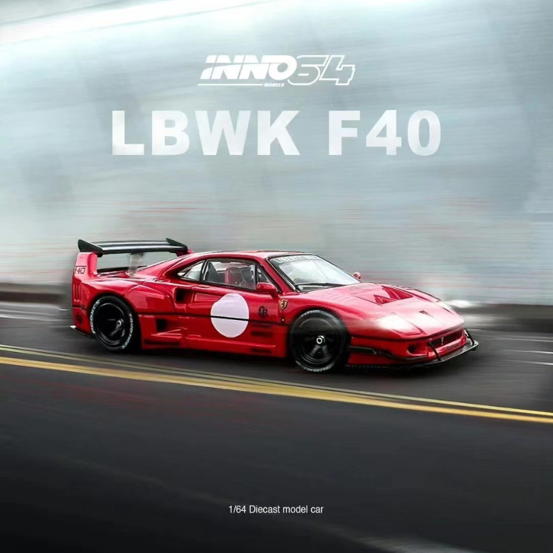  Mô hình xe Ferrari F40 LBWK 1:64 TPC 