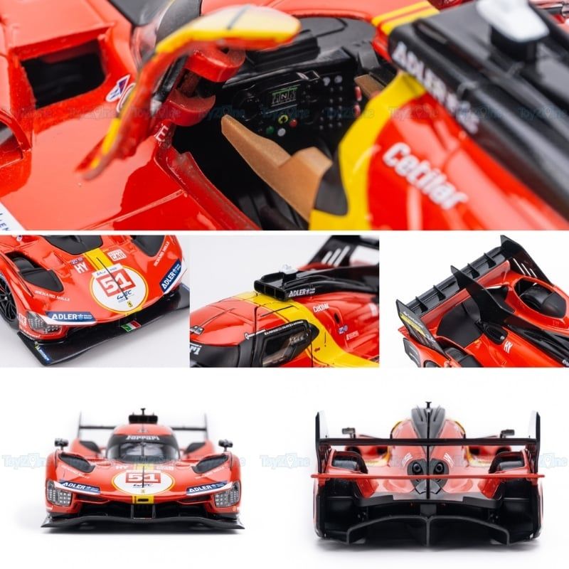Mô hình xe Ferrari 499P LMH 1:24 BBURAGO