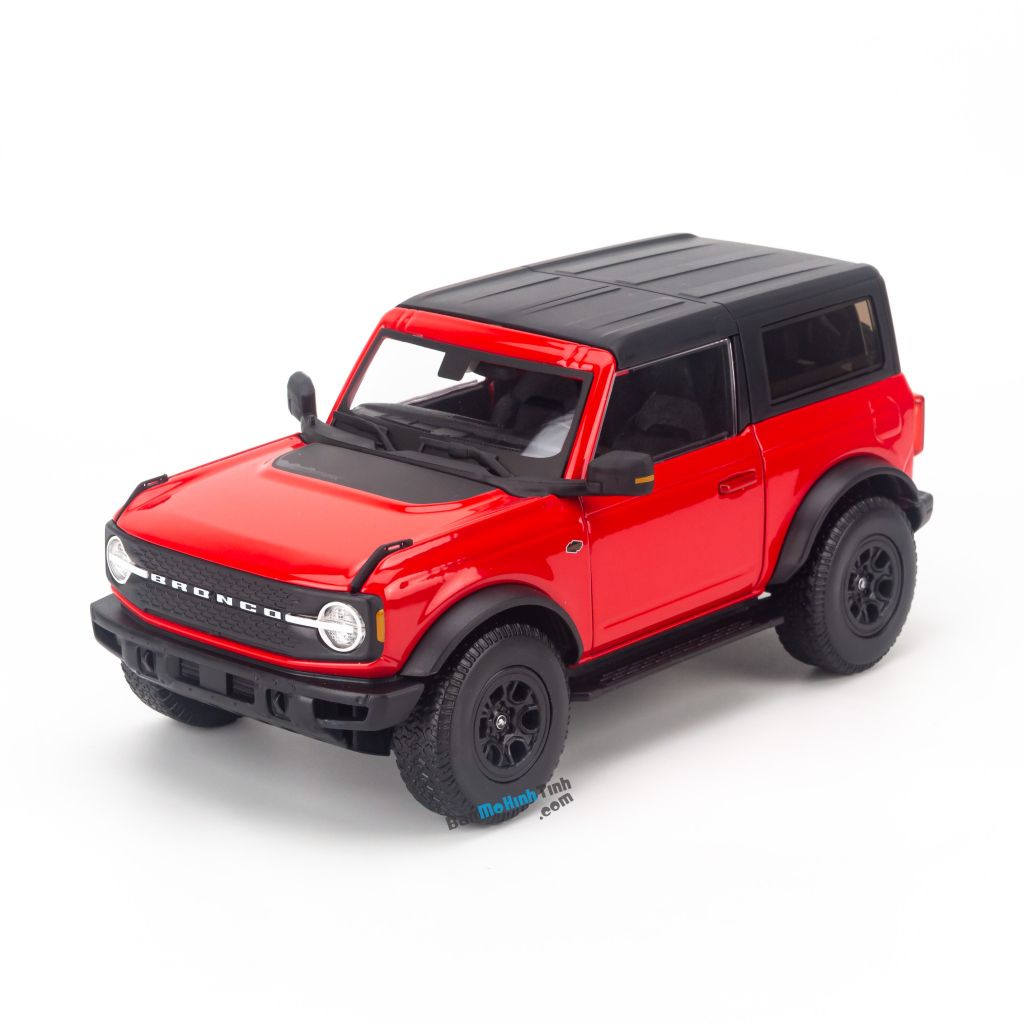 Mô hình xe Ford Bronco Wildtrak 2021 1:18 Maisto