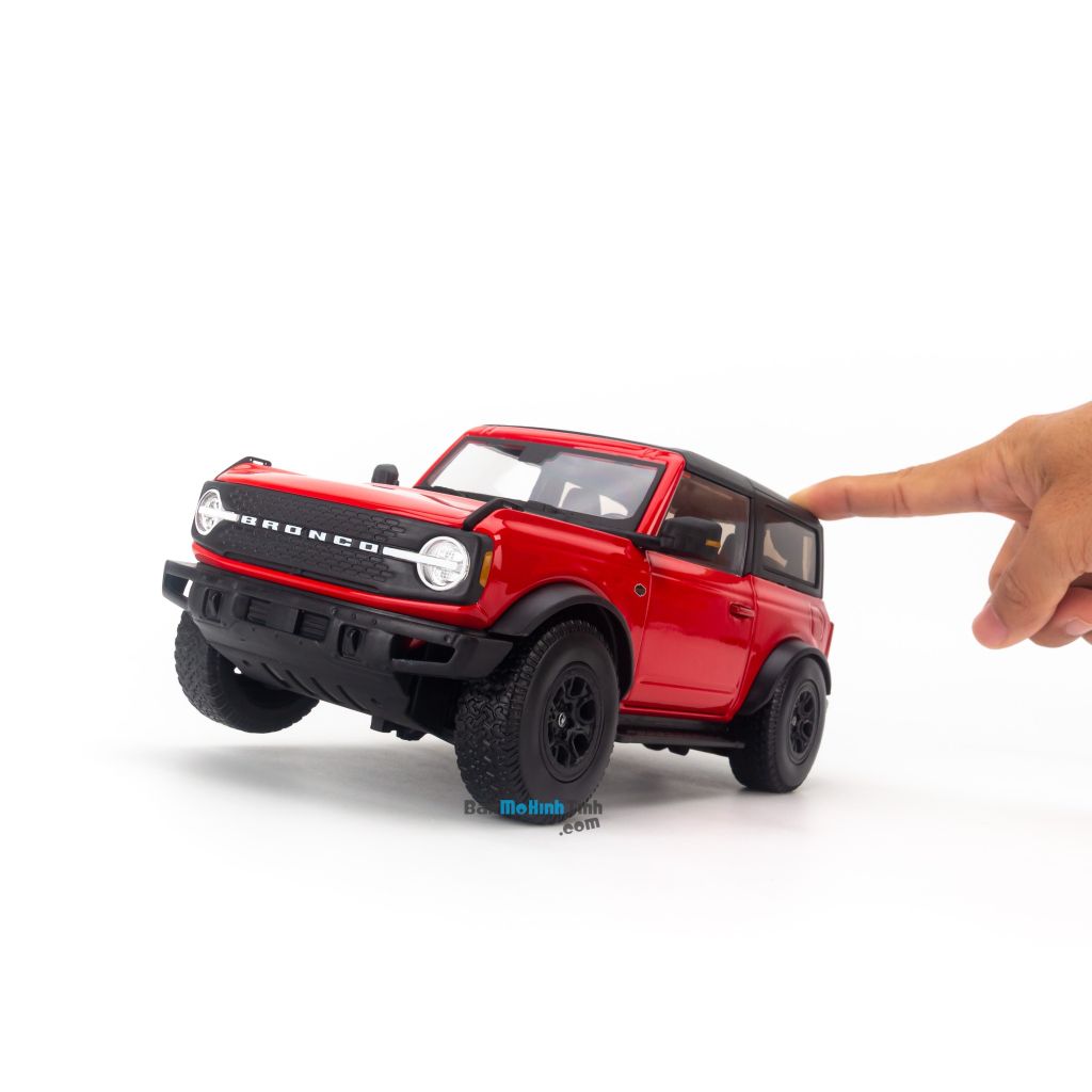 Mô hình xe Ford Bronco Wildtrak 2021 1:18 Maisto