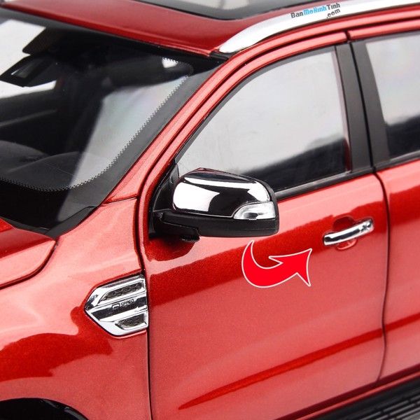 Xe mô hình Ford Everest Titanium TL 118  Mô hình thu nhỏ