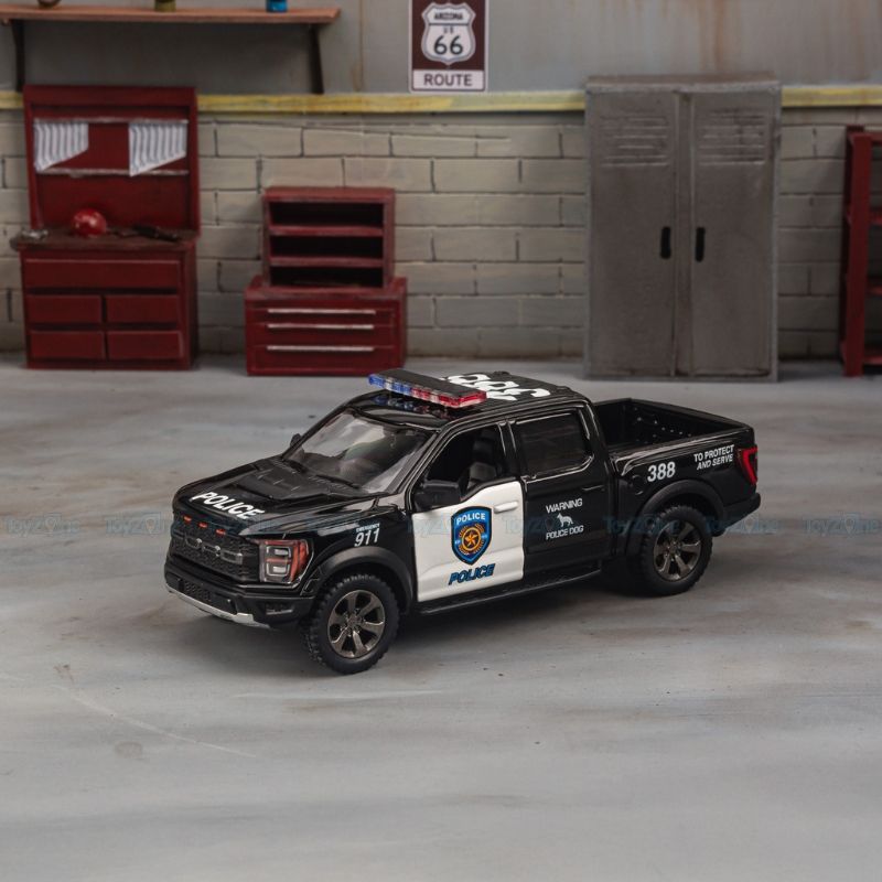 Mô hình xe Ford F-150 Raptor Pickup 2022 1:46 KINSMART