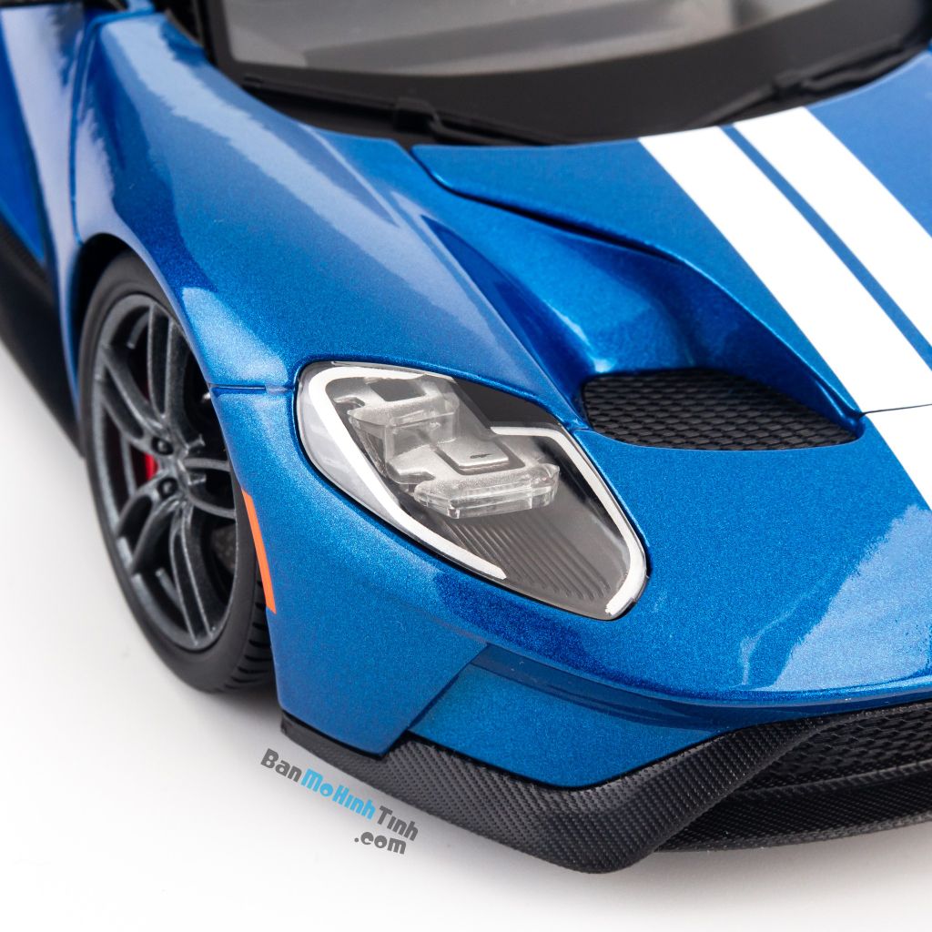 Mô hình xe Ford GT 1:18 Maisto Exclusive Blue (7)
