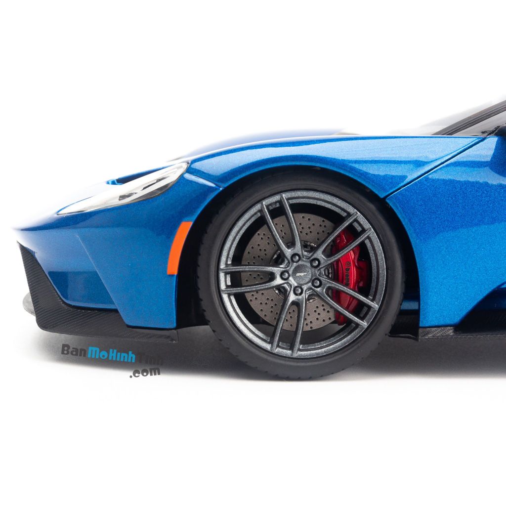 Mô hình xe Ford GT 1:18 Maisto Exclusive Blue (5)