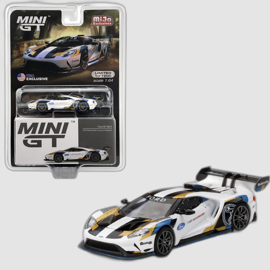  Mô hình xe Ford GT MK II 1:64 MiniGT 