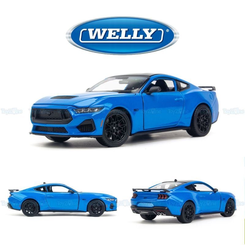 Mô hình xe Ford Mustang GT 2024 1:25 Welly