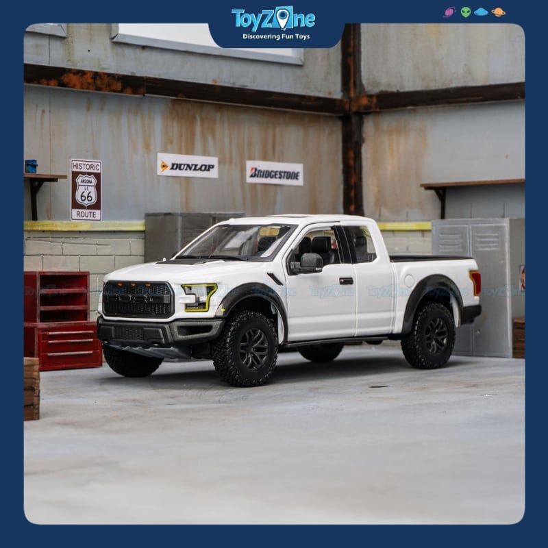 Mô hình xe Ford Raptor F-150 Special 2017 1:24 Maisto