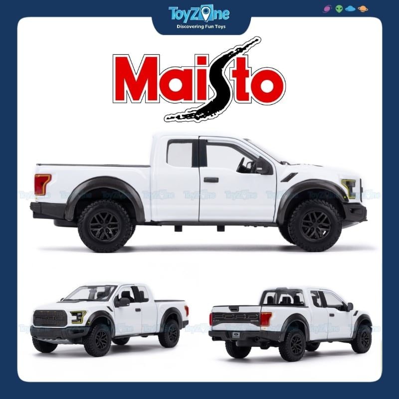 Mô hình xe Ford Raptor F-150 Special 2017 1:24 Maisto