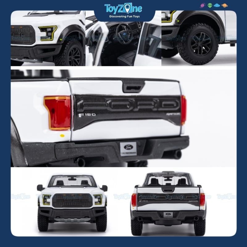 Mô hình xe Ford Raptor F-150 Special 2017 1:24 Maisto